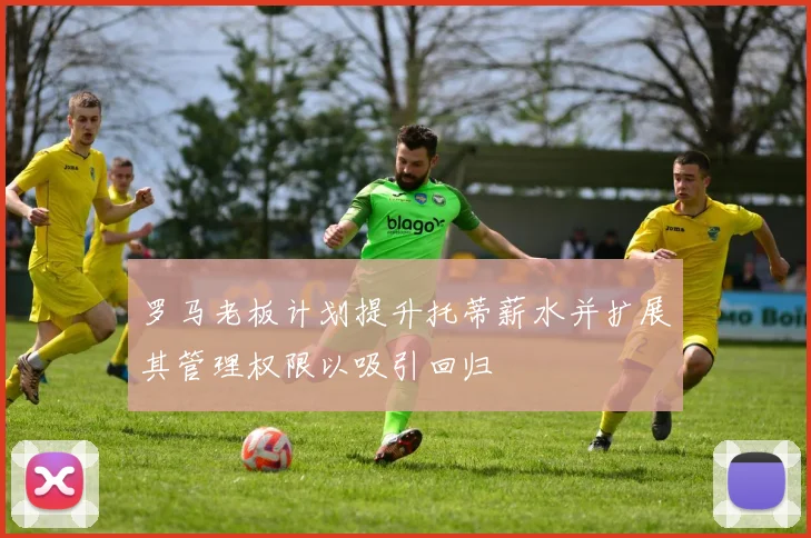 罗马老板计划提升托蒂薪水并扩展其管理权限以吸引回归